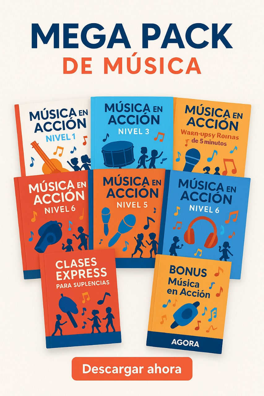 MEGA PACK MÚSICA 6 Niveles + 2 Bonus de Regalo