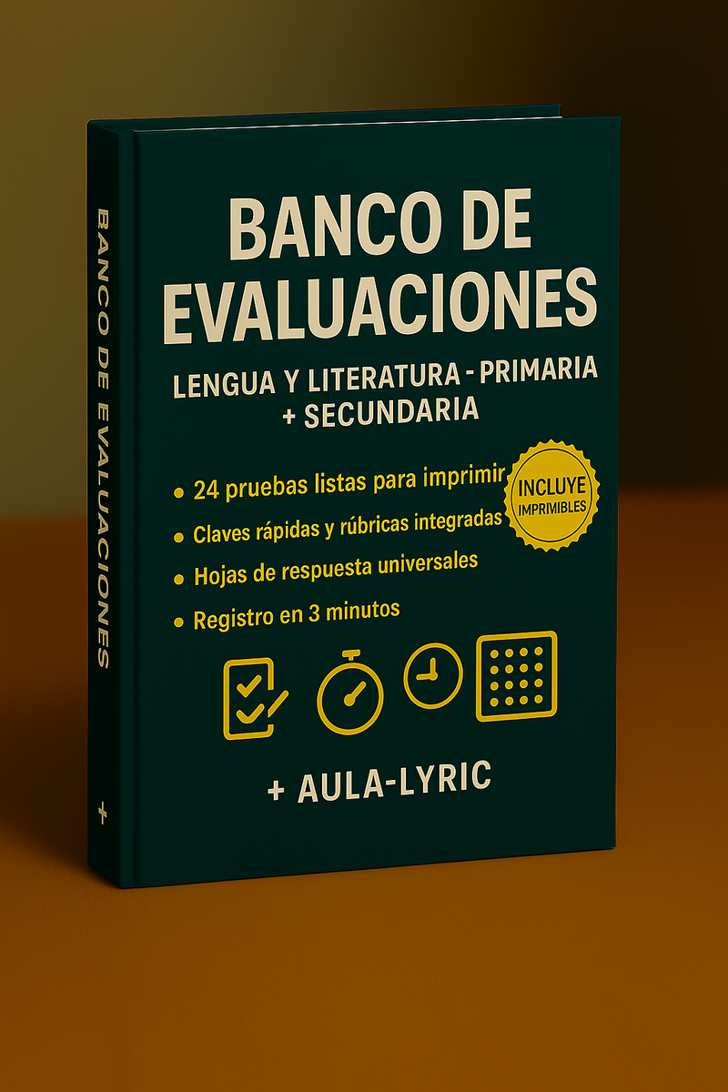 Banco de Evaluaciones - Primaria + Secundaria [Lengua y Literatura]